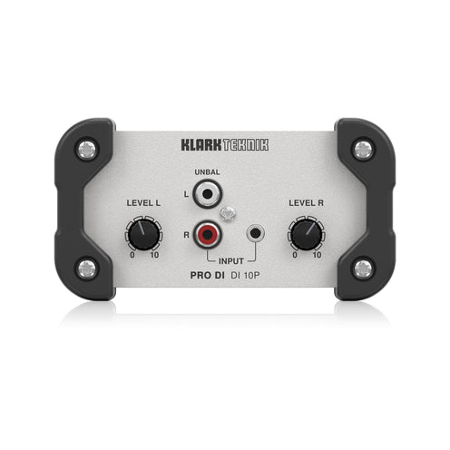 Klark Teknik Pro DI 10P Passive Direct Box w/ Midas Transformer and Extended Dynamic Range