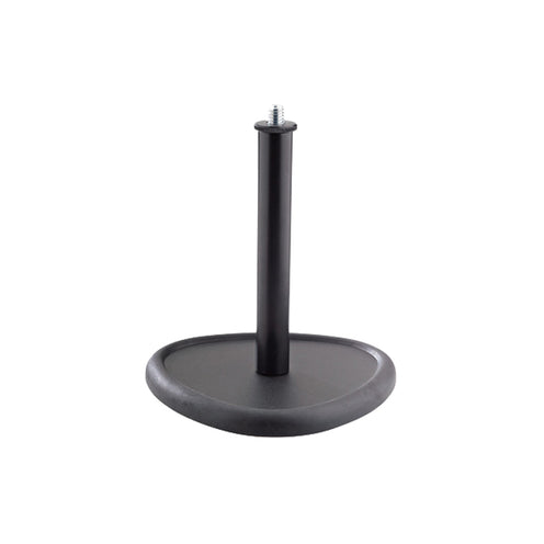 K&M 23230-500-55 23230 Table Microphone Stand, Black
