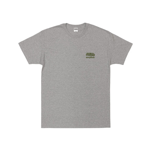 Acrylick Beat Generation Tee, Heather Grey