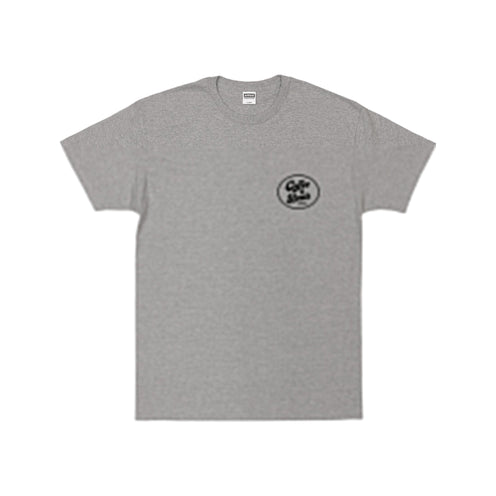 Acrylick Coffee & Beats Tee, Heather Grey