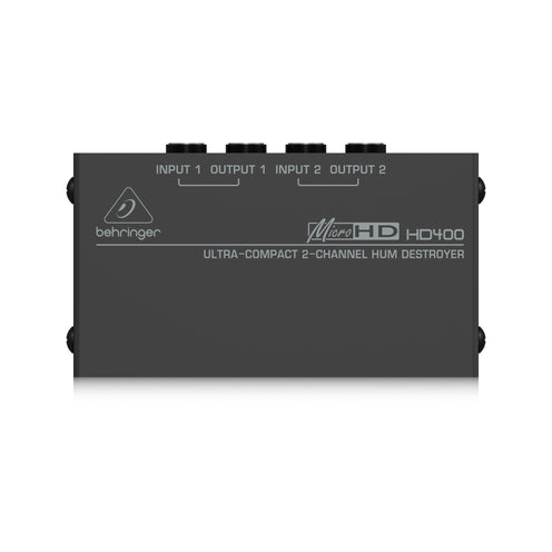 Behringer MicroHD HD400 2-Channel Hum Destroyer