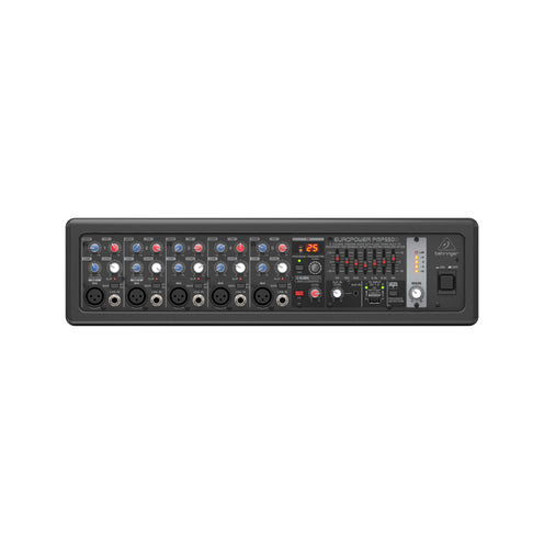 Behringer PMP550M 500w 5-Channel Powered Mixer, UK Plug
