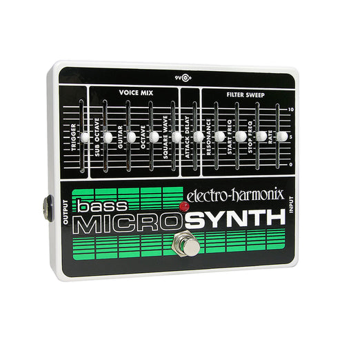 Electro-Harmonix Bass Micro Synthesizer Guitar Pedal