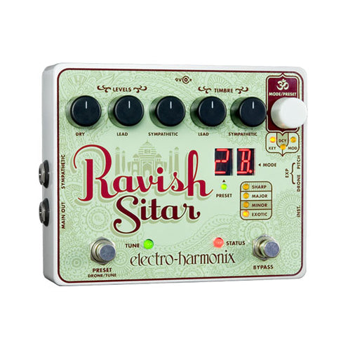 Electro-Harmonix Ravish Sitar Guitar Effects Pedal