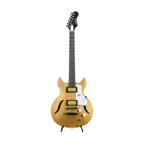 Harmony Swee Lee Exclusive Standard Series Comet Electric Guitar w/Case, Gold Top w/MH