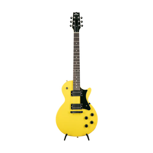 Heritage Ascent Collection H-137 Humbucker Mounted Pickguard Electric Guitar, Marigold Yellow