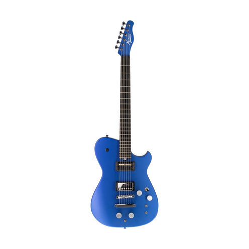 Manson Guitar Works MB-1 New Era Sustainiac and Fuzz Factory Electric Guitar, Satin Bluebell