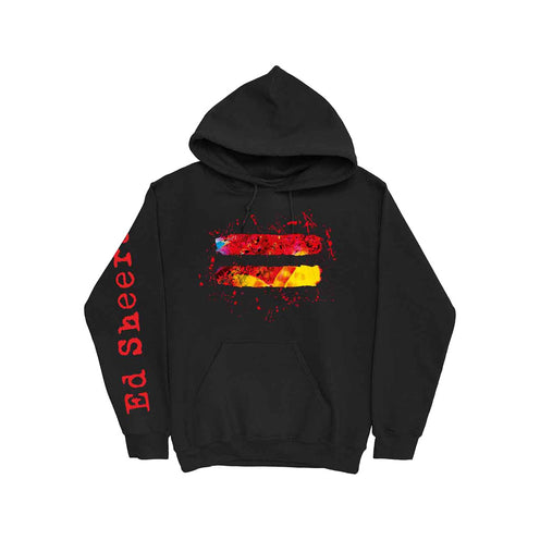 Rockoff Ed Sheeran Unisex Pullover Hoodie: Equals, Sleeve Print, Black