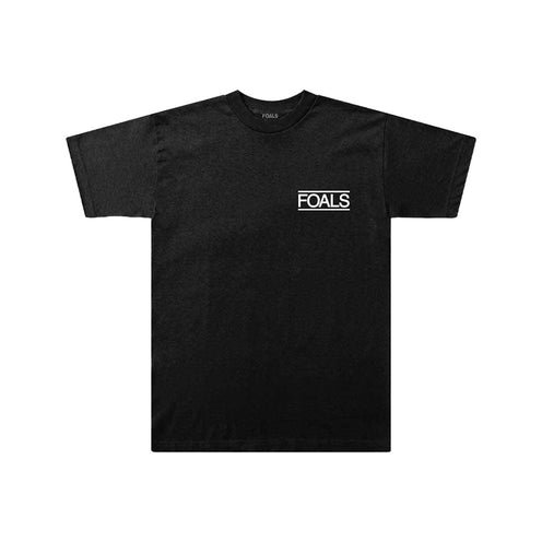 Rockoff Foals Unisex T-Shirt: Life Is Yours Text, Back Print, Black