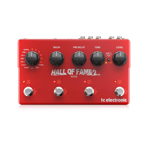 TC Electronic Hall Of Fame 2 X4 Reverb Guitar Effects Pedal, UK