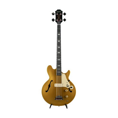 Epiphone Jack Casady Signature 4-String Bass, Gold, 170620XXXX
